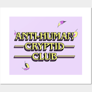 Anti Human Cryptid Club Posters and Art